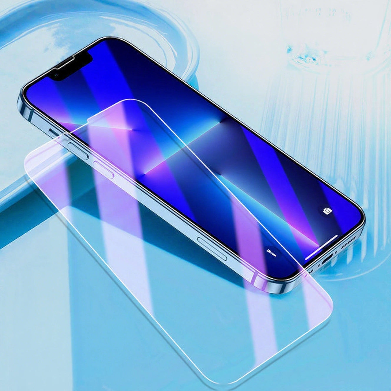 🔥100K+ SOLD! 📱2025 New Upgraded Screen Protector For iPhone-Automatic Dust Free Eco-Friendly Protection