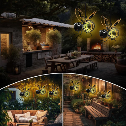 🔥 LAST DAY 48% OFF- Outdoor Hanging Solar Bee Light