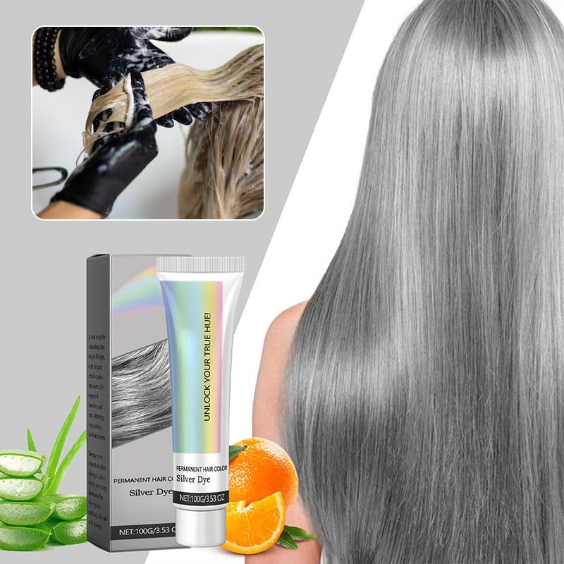 ✨This Week's Special Price $22.99💥 2-in-1 Natural Essence Extract Silver Hair Dye