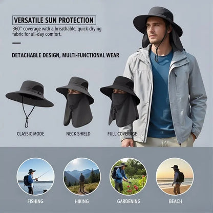 🔥 Limited-Time Deal – UV Protection Outdoor Fisherman’s Hat 🌞