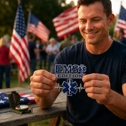 🏆Last Day Promo: 49% OFF - ⚕️EMS Car Emblem Metal Badge