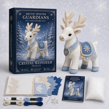 🏆Buy 2 Get 10%off &Free shipping🧵💙Arctic Winter Guardians DIY Patchwork Kit❄️