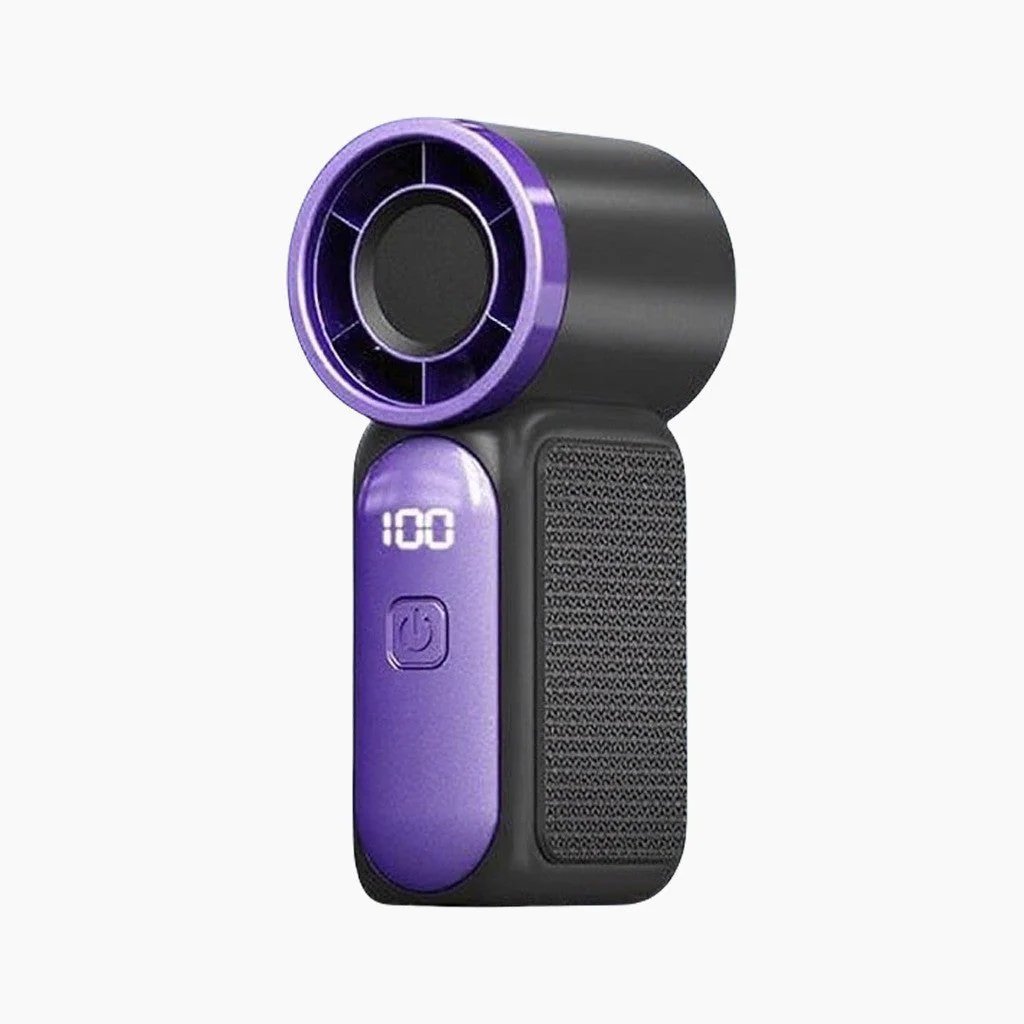 🥳2026 HOT SALE🥳💞50K+ SOLD!💨❄️ ! Turbo Handheld Fan – 16900 RPM, 6 speeds, LED display. 3000mAh battery, 10.7hrs cooling. Pocket‐sized power! 🌬️✨