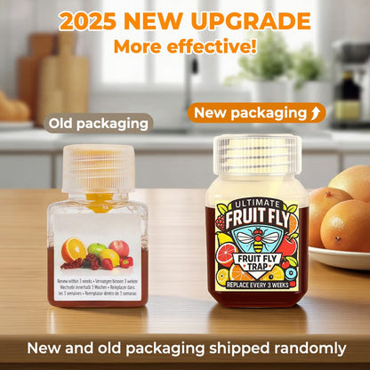 🔥LAST DAY 50% OFF - Ultra-Strong Fruit Fly Trap - User Friendly (Up to 3 Weeks per Bottle)