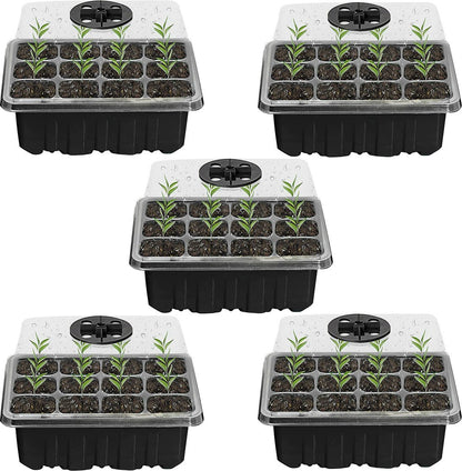 🔥 Last Day 50% OFF-Adjustable Humidity Seed Starter Trays