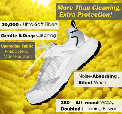 🔥Last Day 50% OFF - Microfiber Shoe Washing Machine Bag for Sneakers