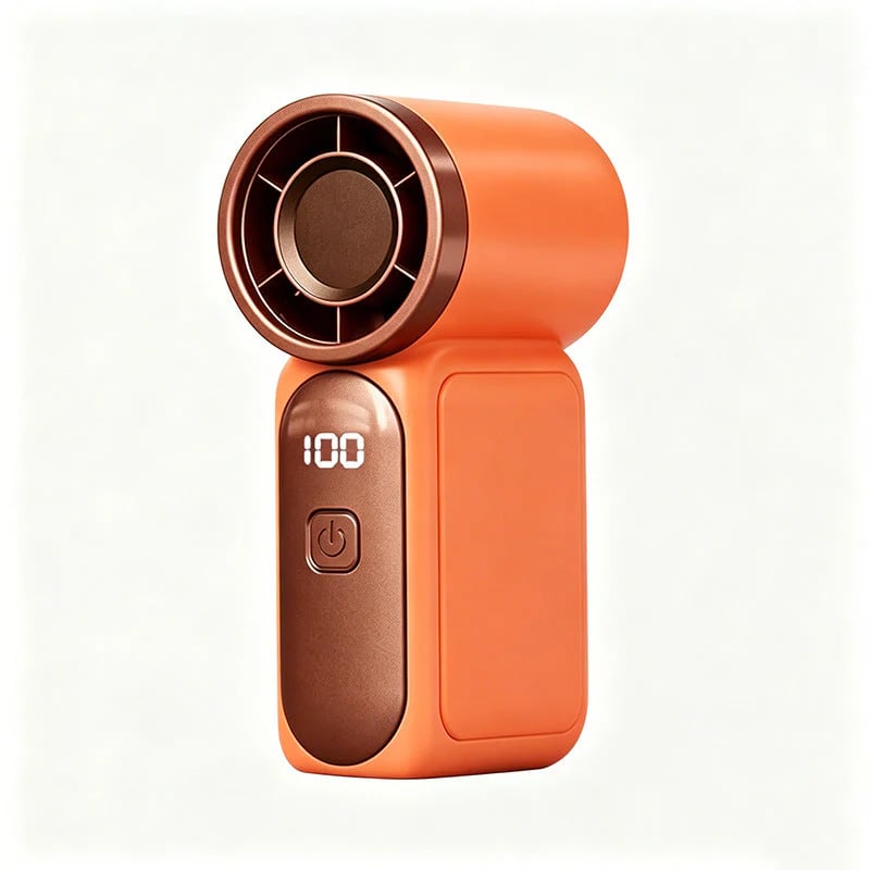 🥳2026 HOT SALE🥳💞50K+ SOLD!💨❄️ ! Turbo Handheld Fan – 16900 RPM, 6 speeds, LED display. 3000mAh battery, 10.7hrs cooling. Pocket‐sized power! 🌬️✨