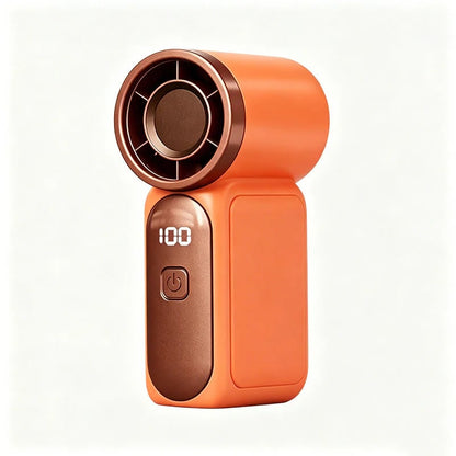 🥳2026 HOT SALE🥳💞50K+ SOLD!💨❄️ ! Turbo Handheld Fan – 16900 RPM, 6 speeds, LED display. 3000mAh battery, 10.7hrs cooling. Pocket‐sized power! 🌬️✨