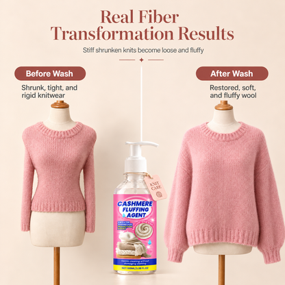 🧶 Wool & Cashmere Sweater Softening and Reshaping Care⏳
