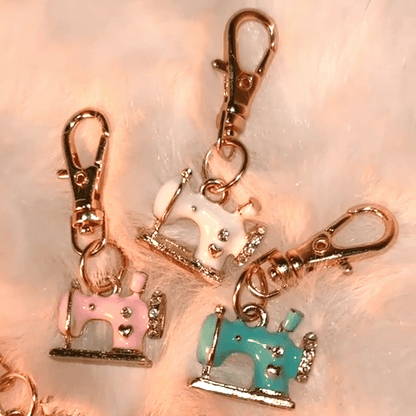 🧵✨ Mini Sewing Machine Keychains – A Stitch of Memory & Meaning