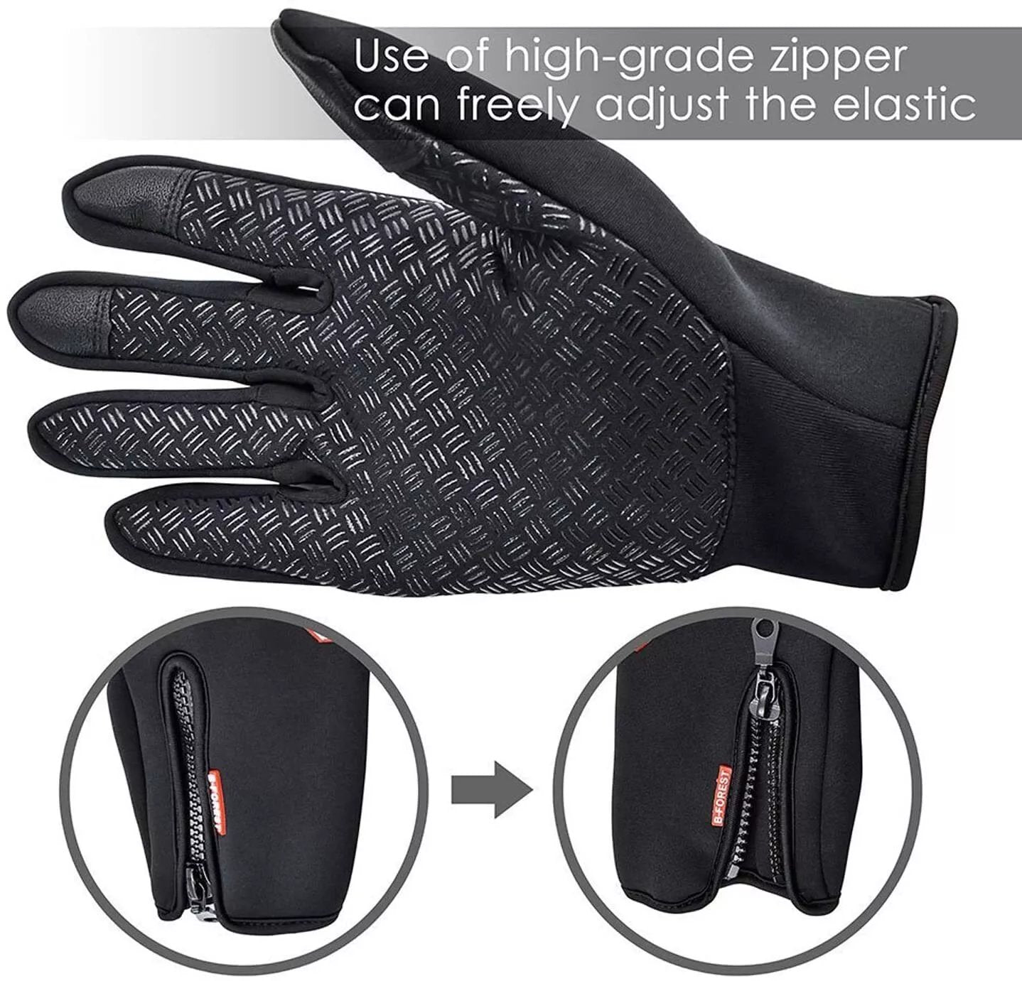 🔥Ultimate Waterproof & Windproof Thermal Non-Slip Gloves