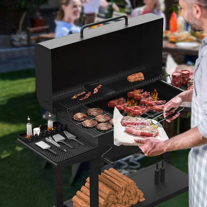 🔥 Silicone BBQ Side Shelf Mat — Keep Tools Clean & Close