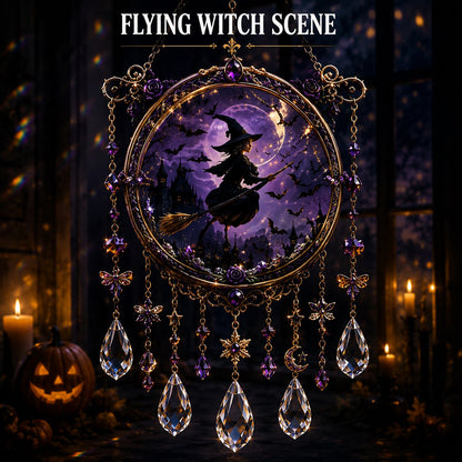 🎁Halloween Special Offer 50% OFF –🏰🎃Halloween Crystal Window Decoration