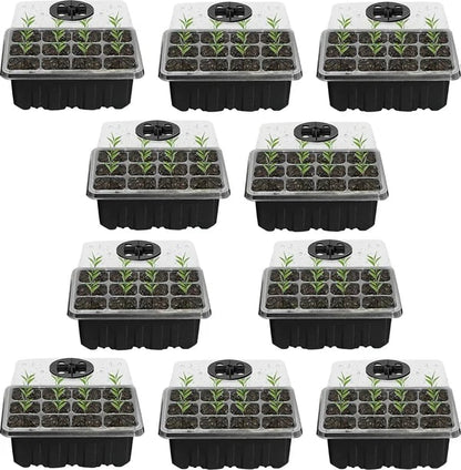 🔥 Last Day 50% OFF-Adjustable Humidity Seed Starter Trays