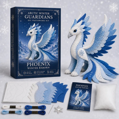 🏆Buy 2 Get 10%off &Free shipping🧵💙Arctic Winter Guardians DIY Patchwork Kit❄️