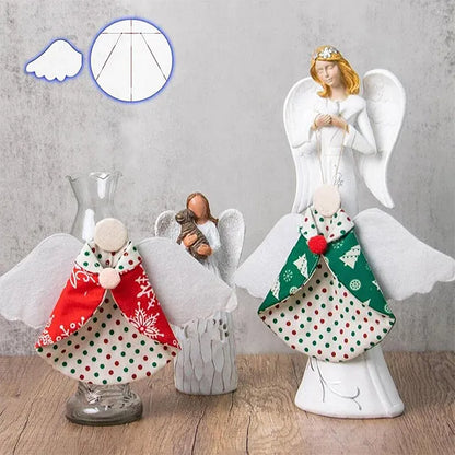 Guardian Angel Christmas Ornaments Template -With Instructions