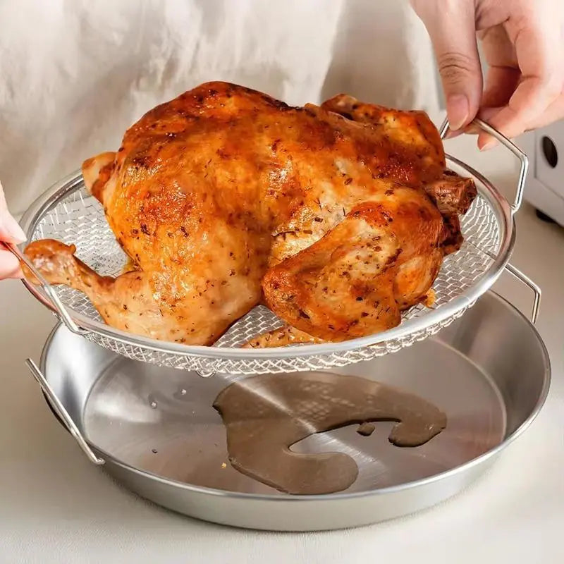 🔥Last Day 50% OFF 🔥Reusable Stainless Steel Oil Drainer Tray