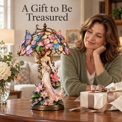 🔥LAST DAY 50% OFF🦋 Butterfly Blossom Fairy Table Lamp