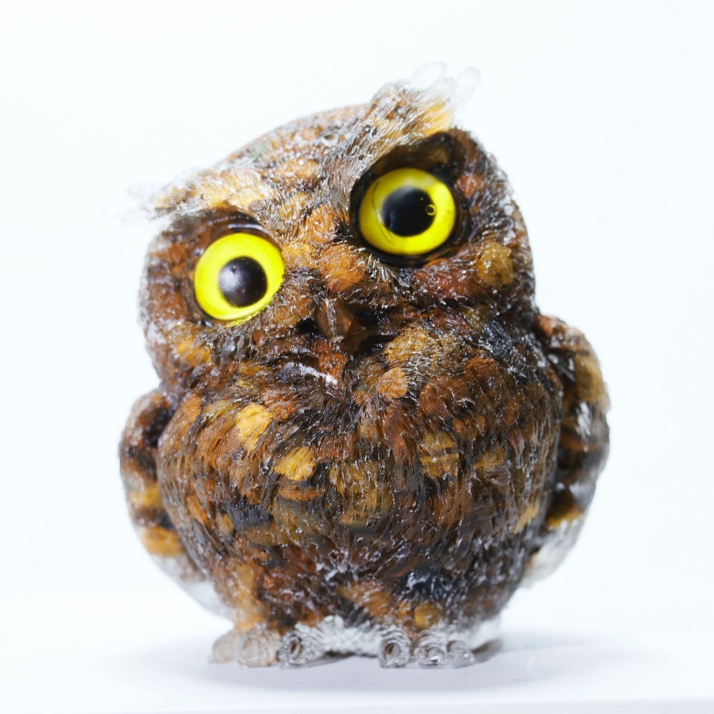 🔥Handmade Natural Crystal Gemstone Owl