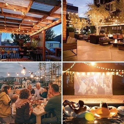 49% OFF🔥- Solar Powered LED Outdoor String Lights