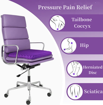 🔥49% OFF✨ Ergonomic Silicone Seat Cushion – Relief You Can Feel