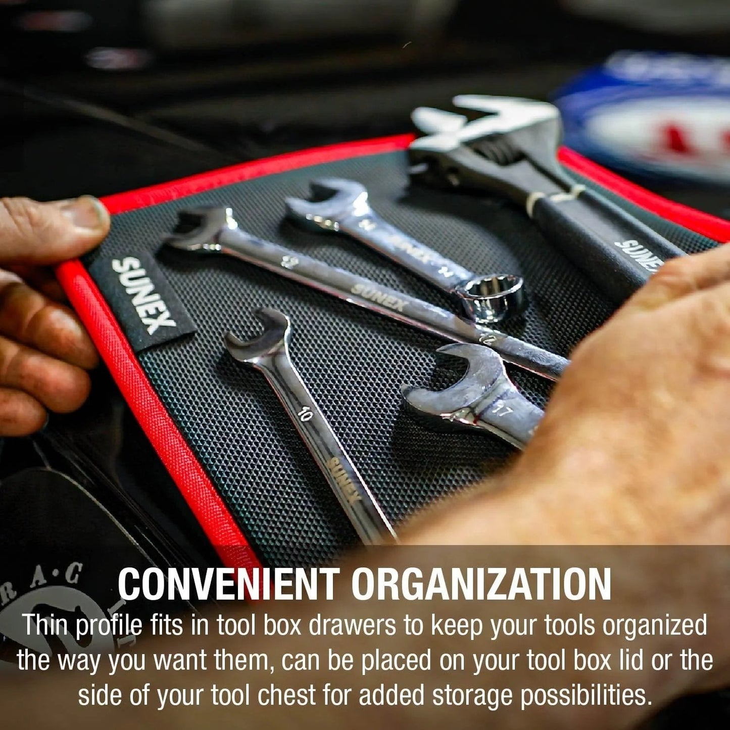 🧲Magnetic Tool Tray & Mat – IP-Safe, Flexible, Non-Slip Workshop Organizer🎁