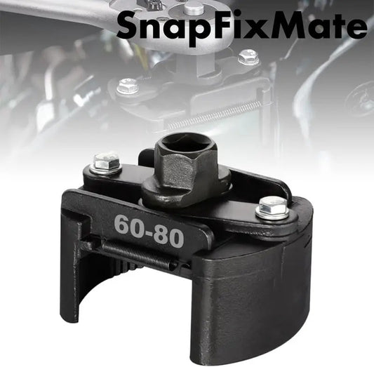 Adjustable Oil Filter Wrench – Universal 60mm-80mm Cap Tool for Spin-On Filters