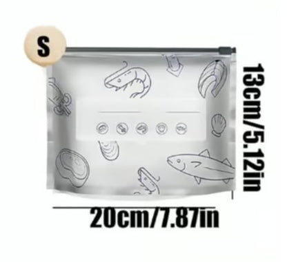 💥Reusable Aluminum Foil Sealable Storage Bags – Your Kitchen’s New Best Friend! 🍴✨