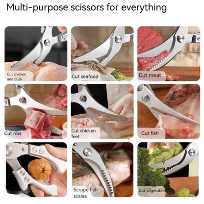 🔥LAST DAY 49% OFF🔥Stainless Steel Bone-Cut Kitchen Scissors