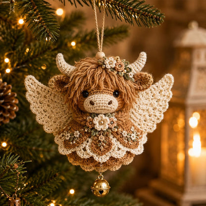 🪽 Animal Angel Crochet Ornament DIY Kit