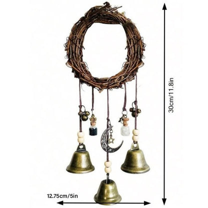 🔥 HOT SALE 49% OFF -🧙‍♀️Handmade Witch Bells for Home Protection🔔