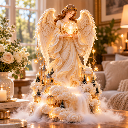 🔥 LAST DAY 49% OFF 👼✨ Angel of Heaven™ | Guardian Angel Mist Night Light  💛