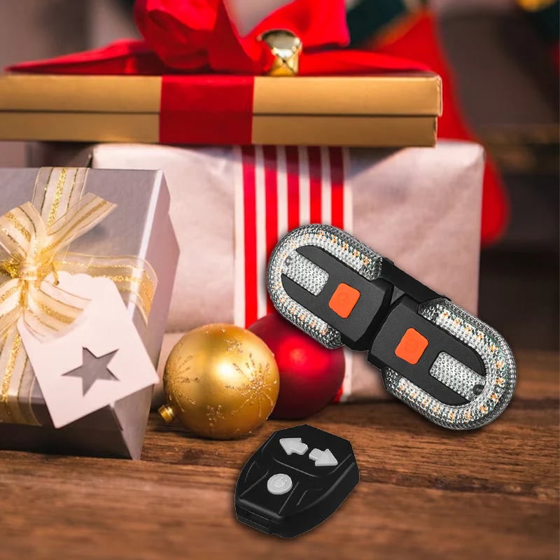 💎 Bicycle Wireless Remote Control Tail Light – 38 LEDs, 5 Modes & 5-Hour Battery for Safe, Hands-Free Turning 🚴‍♂️🔴