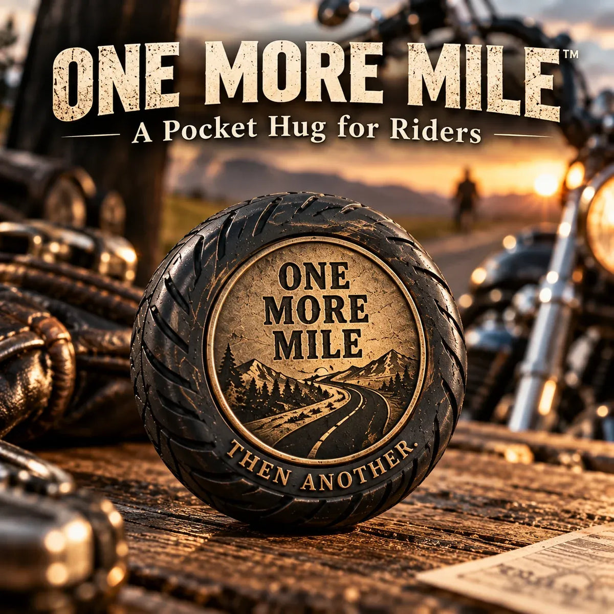 🔥Buy 3 Get 1 Free - 🏍️One More Mile™ Pocket Hug for Riders