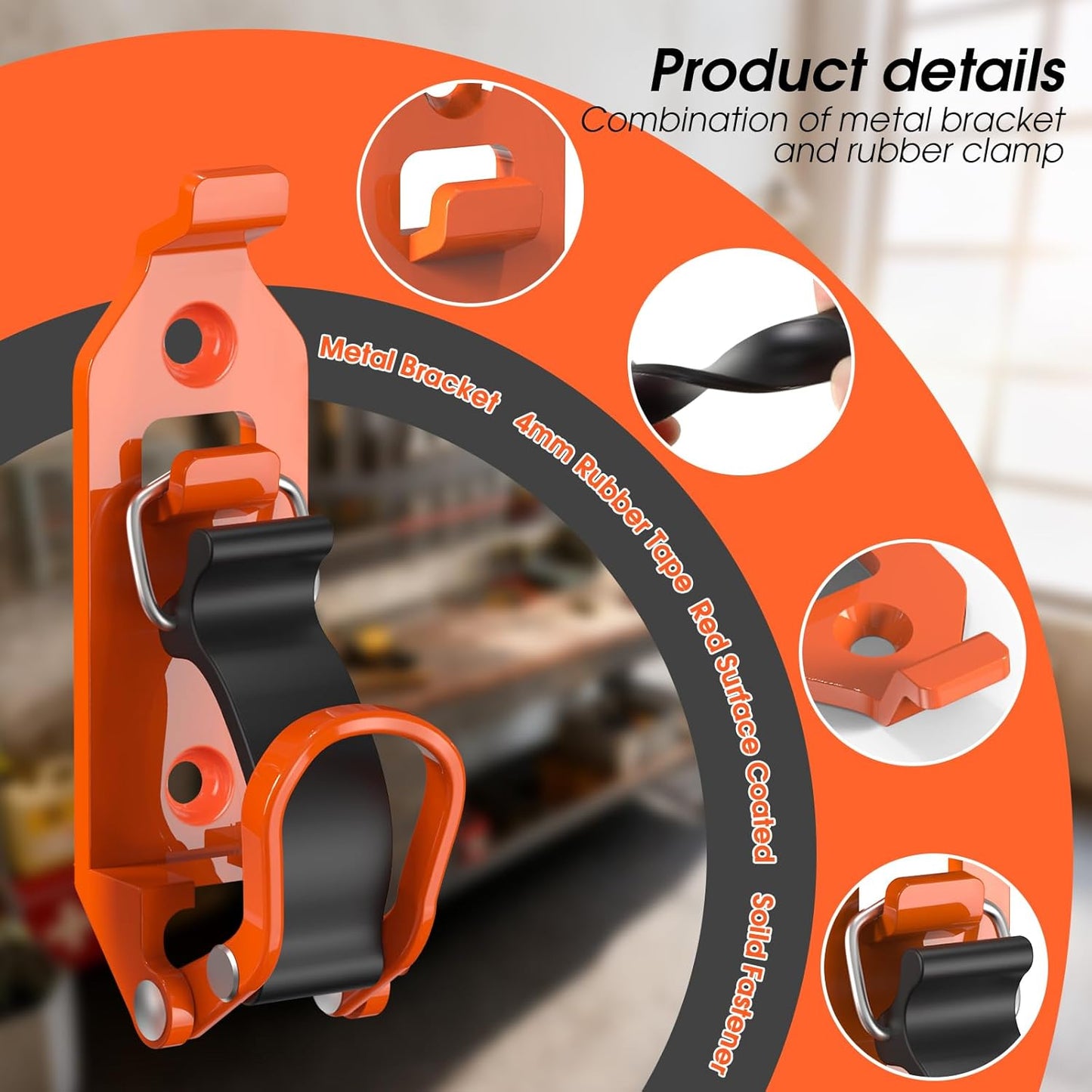 ⚡Last Day 50% OFF - 🛠️ Heavy Duty Metal Rubber Shovel Mount Kit