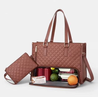2026 Hot Sale 💝2 in 1 Tote Bag Lunch Bag Combo💝