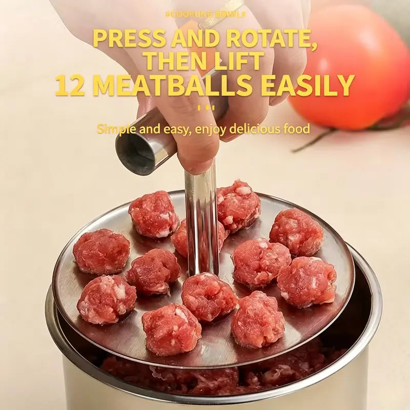🥩Meatball Maker Spoon – Stainless Steel, Non-Stick, Perfect Homemade Meatballs