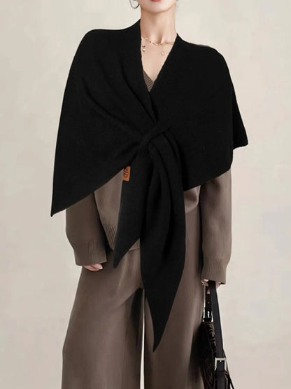 💝Effortless Elegance Knit Shawl – Soft & Cozy Wrap for Women