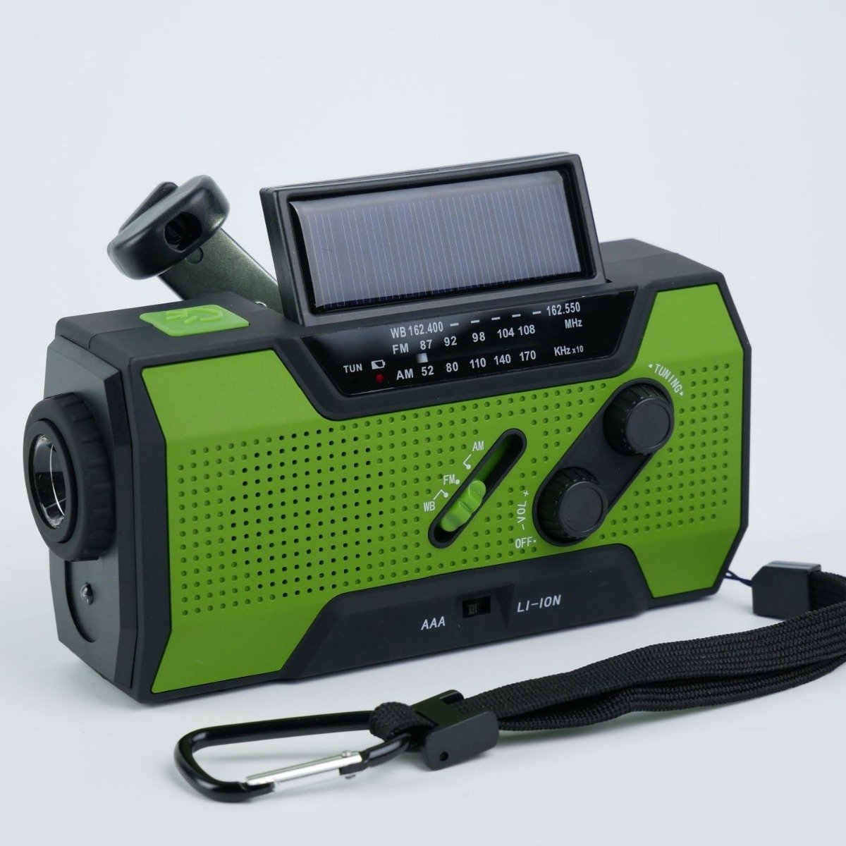 🔋 Solar Hand Crank Emergency Radio - Be Prepared, Not Scared🔥