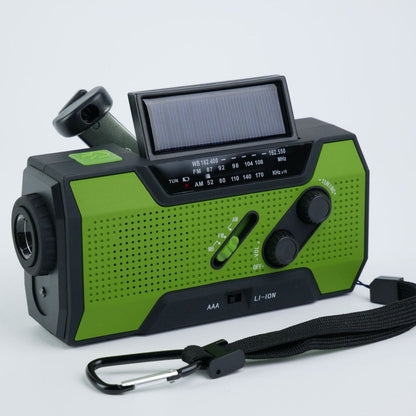 🔋 Solar Hand Crank Emergency Radio - Be Prepared, Not Scared🔥