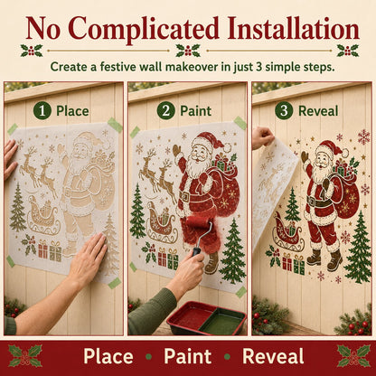 🌿 Garden Wall StencilTM Collection | 9 Reusable Mural Designs for Walls, Fences, Porches & Creative Outdoor Makeovers 🎨✨