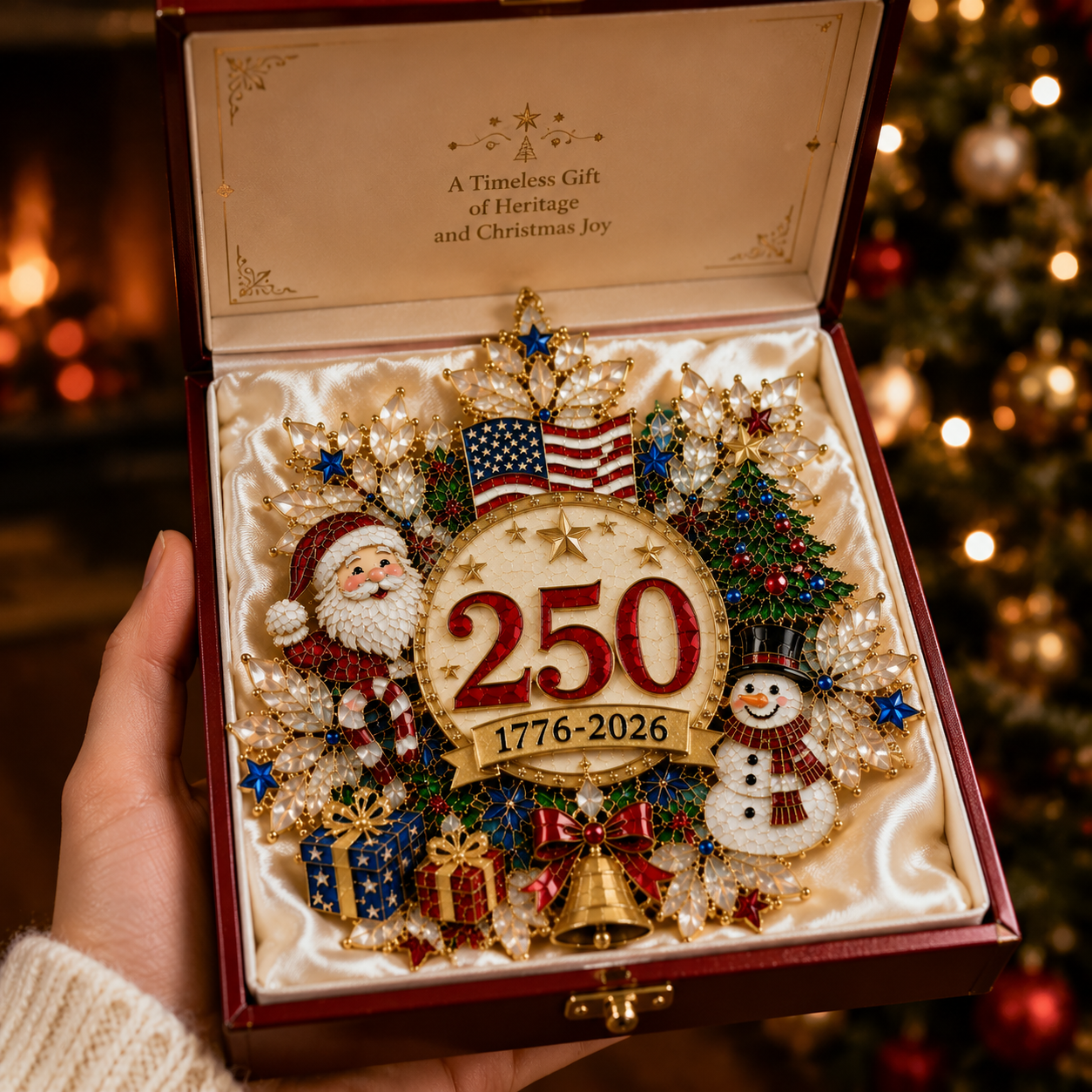 🔥Last 30pcs🔥✨ Limited anniversary edition✨⏰42% OFF!🔥Snowflake Christmas tree ornament