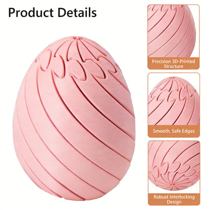 🥚3D Printed Telescopic Rolling Dragon Egg – Stress Relief & Smooth Play