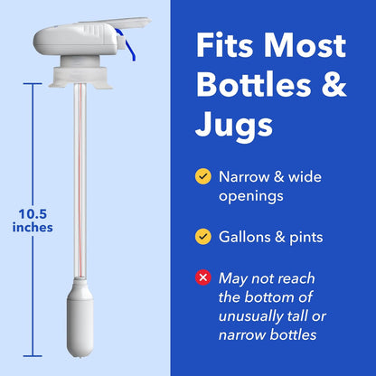 🔥LAST DAY 50% OFF - 🚰 Automatic Drink Dispenser – One-Handed Pour, Zero Mess! (Set of 2)