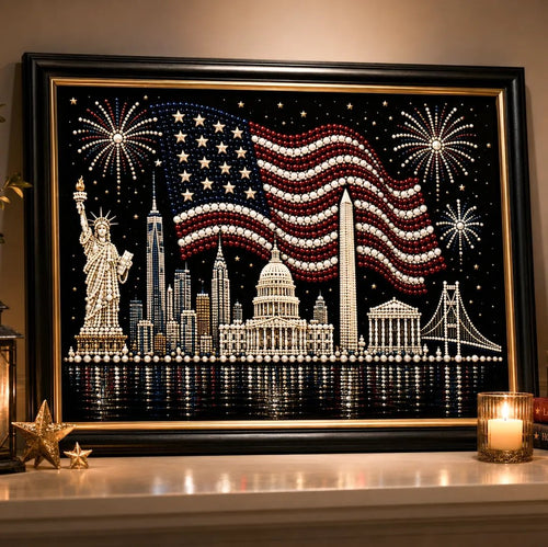 🔥Last Day 50% OFF🦅America 250th Anniversary Pearl Art Kit