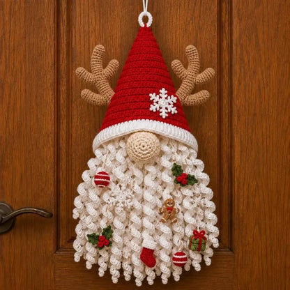 🧶 DIY Seasonal 3D Crochet Door Hanger Kit Collection | Coordinated Yarn, Filling, Accessories & Step-by-Step Instructions Included 💕