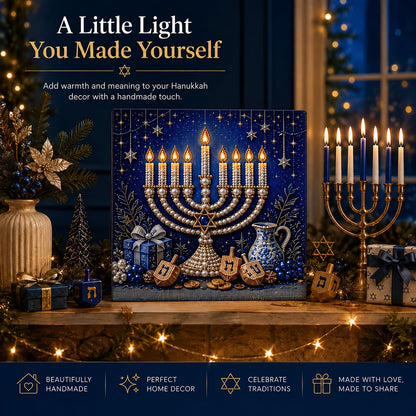 🎁Last Day 49% OFF - 🕎✨DIY Hanukkah Pearl Art Kit(📦Buy 2 Free Shipping)