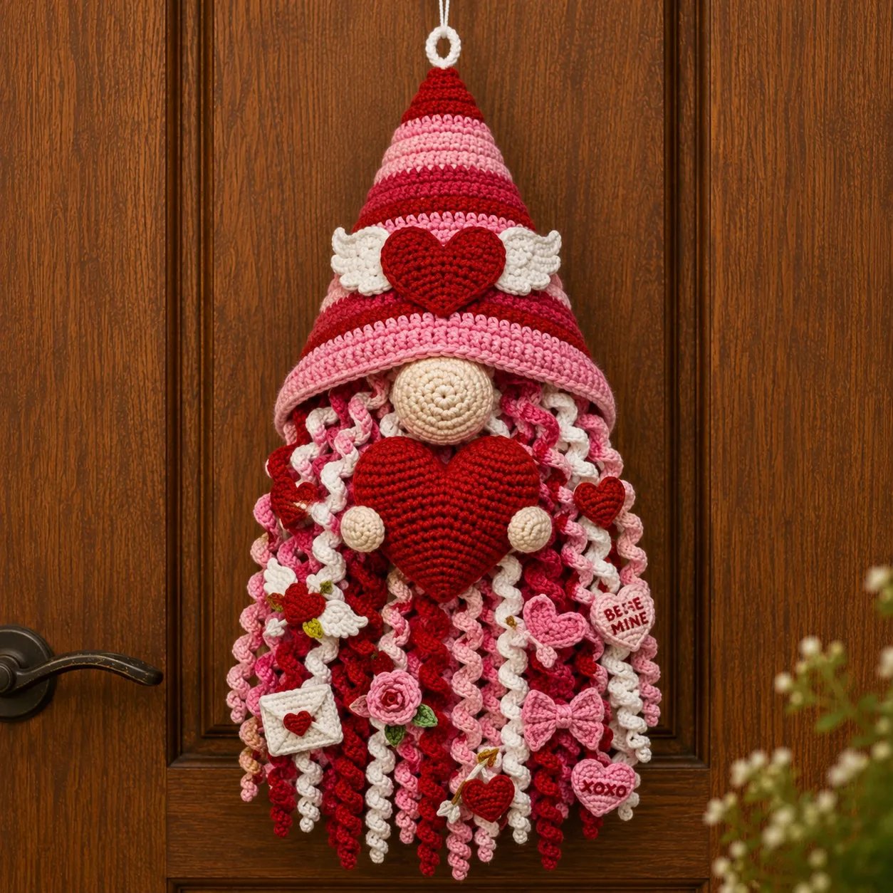 ⏳ Last Day 49% OFF – 🧶 DIY Seasonal 3D Crochet Door Hanger Kit Collection | Coordinated Yarn, Filling, Accessories & Step-by-Step Instructions Included 💕