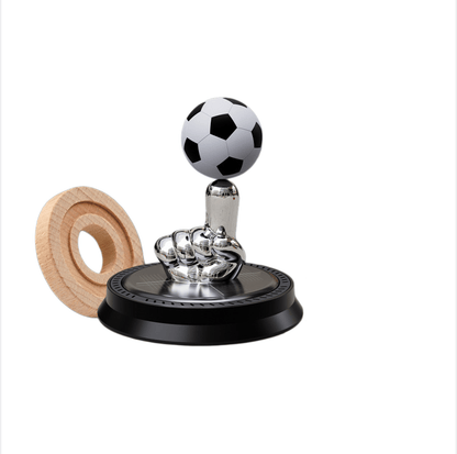 ⚽🚗Solar Rotating Football Car Air Freshener & Aromatherapy Diffuser