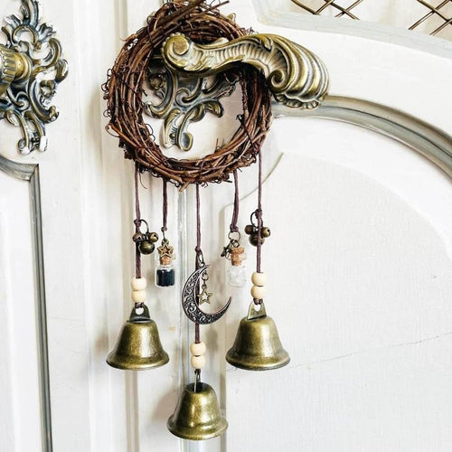 🔥 HOT SALE 49% OFF -🧙‍♀️Handmade Witch Bells for Home Protection🔔